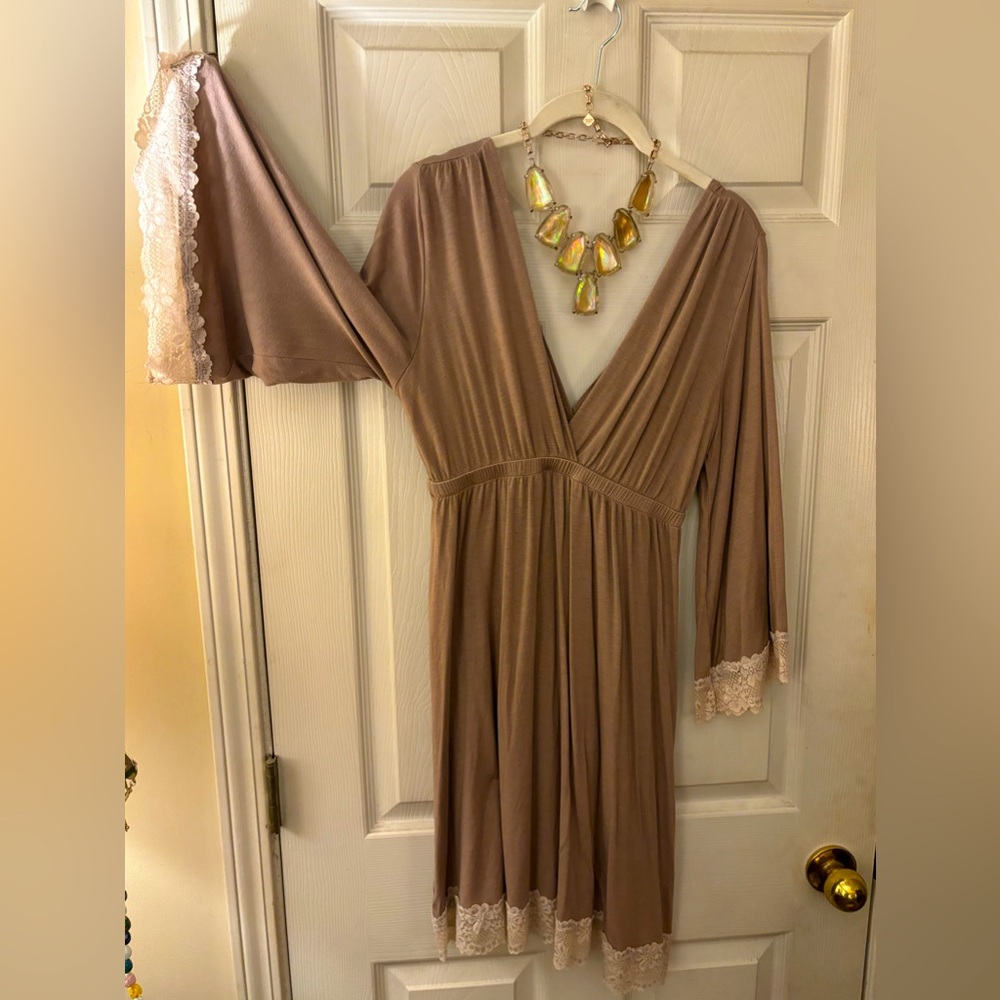 DEJA FU Fun N Frolic Fall Flare Dress